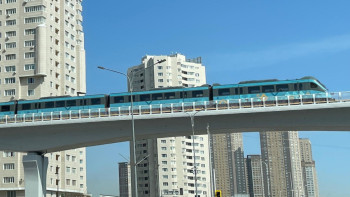 Фотография к новости: Астанада LRT қозғалысы тоқтады: Пойыздар 5 мамырға дейін жүрмейді