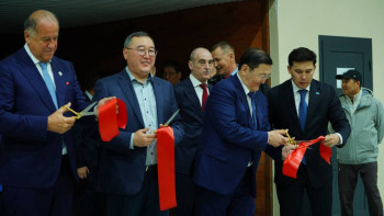 Фотография к новости: Алматы облысында стенд атудан Әлем кубогі кезеңінің ашылу рәсімі өтті