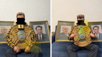 Фотография к новости: Елтаңбаны қоқыстан тауып алған азамат шағымдана алады: ІІМ мәселені түсіндірді