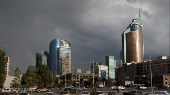 Фотография к новости: Найзағай, бұршақ және аптап ыстық: 17 өңірде ескерту жарияланды