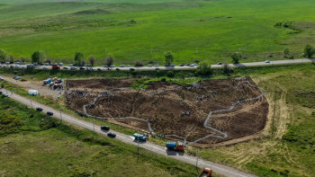 Фотография к новости: ШҚО-ның картасын бейнелейін 8 мың көшет отырғызылды