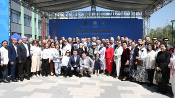 Фотография к новости: Алматыда "Абай мектебінің" жаңа ғимараты ашылды