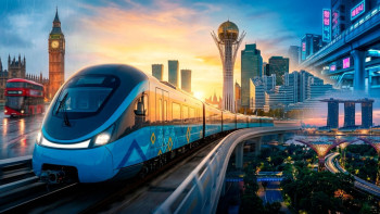 Фотография к новости: Астанада LRT іске қосылды. Енді елордадағы кептеліс азая ма?