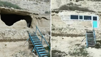 Фотография к новости: Маңғыстау облысында тарихи мешітті белгісіз біреулер бүлдіріп кеткен