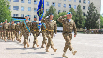 Фотография к новости: БҰҰ миссиясы: Қазақстан бітімгерлерінің үшінші құрамы Голан жоталарына аттанды