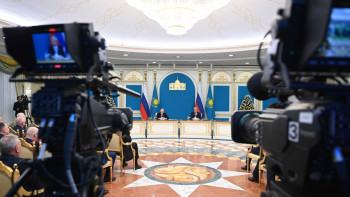 Фотография к новости: Владимир Путин Қазақстанға мемлекеттік сапармен келеді