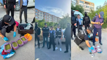 Фотография к новости: Ақтауда аса ірі көлемде есірткі сақтаған күдікті ұсталды