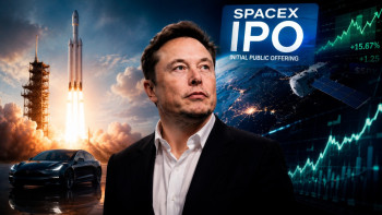 Фотография к новости: Қазақстандықтар Илон Маск пен SpaceX акцияларынан табыс таба ала ма?