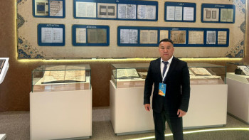 Фотография к новости: Қанай Өмірбек: «Алтын Орда – қазақ мемлекеттілігінің тарихи-өркениеттік негіздерінің бірі»