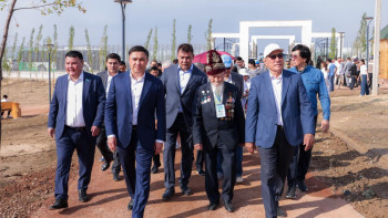 Фотография к новости: Президент тапсырмасы: Шымкентте жаңа экопарк ашылды