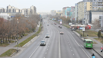 Фотография к новости: Алматыда LRT құрылысы басталды