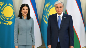 Фотография к новости: Тоқаев Саида Мирзиёеваны қабылдады: Қазақстан мен Өзбекстанда жаңа бағыт