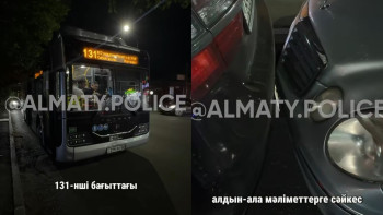 Фотография к новости: Алматыдағы қайғылы апат: Автобус жүргізушісі рөлде отырып көз жұмды