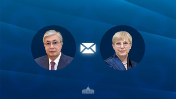 Фотография к новости: Қасым-Жомарт Тоқаев Словения президентін құттықтады