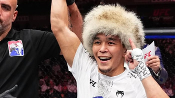 Фотография к новости: 100 мың доллар бонус: Асу Алмабаев UFC тарихына енді