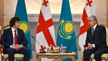 Фотография к новости: Президент: Қазақстан мен Грузия стратегиялық серіктестіктің жаңа кезеңіне қадам басты