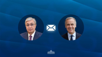 Фотография к новости: Қасым-Жомарт Тоқаев Канада Премьер-министрін ұлттық мерекесімен құттықтады