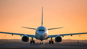 Фотография к новости: Air Astana ұшағы қолайсыз ауа райына байланысты Алматыға қайта қонды