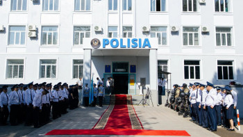 Фотография к новости: БҚО-да Абай полиция бөлімінің жаңа әкімшілік ғимараты ашылды