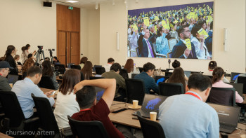 Фотография к новости: «Әділет» партиясының съезінде саяси күн тәртібінің негізгі бағыттары айқындалды