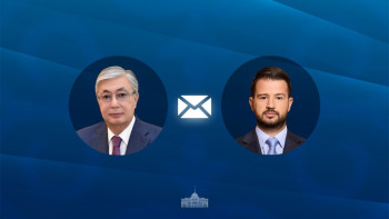 Фотография к новости: Тоқаев Черногория Президентін Мемлекеттілік күнімен құттықтады
