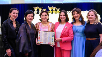 Фотография к новости: Қоғам қайраткері Ләззат Алшынова «The Women Noble Prize 2026» сыйлығының лауреаты атанды