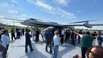 Қазақстандағы алғашқы аэротакси: Астанадағы тарихи ұшу қалай өтті?