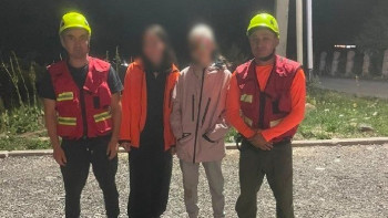 Фотография к новости: Алматы облысында тауда жарақат алған екі турист құтқарылды