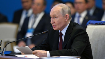 Фотография к новости: Путин Тоқаевтың халықаралық турнир өткізуге қосқан үлесіне жоғары баға берді