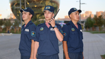 Фотография к новости: «Болашақ ойындары–2026»:  Ұлттық ұлан сарбаздары күшейтілген режимде жұмыс істеп жатыр