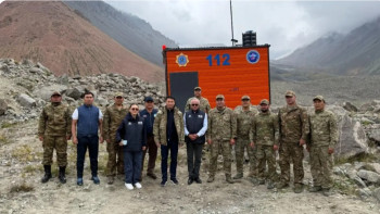 Фотография к новости: Алматы облысының тауларында сел қаупін бақылау күшейтілді