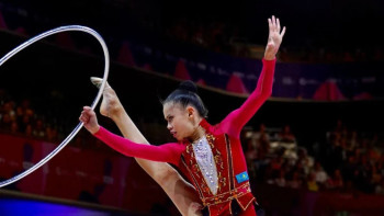 Фотография к новости: Көркем гимнастикадан әлем чемпионаты: Ақмарал Ерекешева 6-орын алды