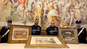 Фотография к новости: Италияда Ренуар, Сезанн және Матисстің ұрланған картиналары табылды