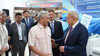Фотография к новости: «Кітап оқитын ел зиялы ұлтқа айналады»: Жетісуда жаңа кітапхана ашылды