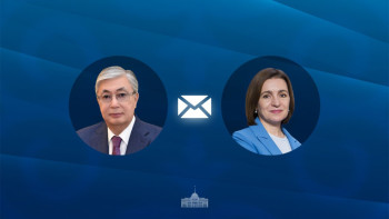 Фотография к новости: Қасым-Жомарт Тоқаев Молдова президентін құттықтады