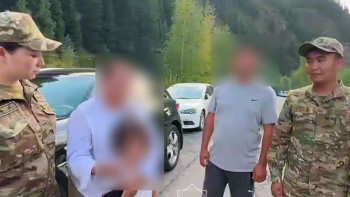 Фотография к новости: Аюсай шатқалында адасып қалған 7 жасар қыз табылды