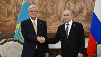 Фотография к новости: Мемлекет басшысы Ресей Президентімен кездесті