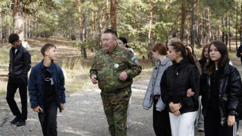 Фотография к новости: «Таза Қазақстан»: Семейлік балалар ормандағы қауіпсіздік ережелерін үйренді