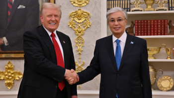 Фотография к новости: Трамп Тоқаевты ел Тәуелсіздігінің 35 жылдығымен бірінші болып құттықтады