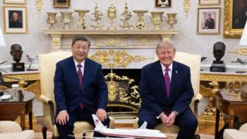 Фотография к новости: Трамп пен Си кездесуінде жаңа ірі келісімдер жасалған жоқ