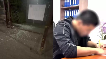 Фотография к новости: Астанада жасөспірім аялдамаға зақым келтіргені үшін жауапқа тартылды
