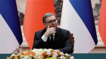 Фотография к новости: Сербия президенті Александр Вучич отставкаға кететінін мәлімдеді