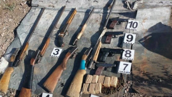 Фотография к новости: ІІМ 2022 жылғы қаңтар оқиғалары кезінде ұрланған қаруларды анықтау жұмыстарын жалғастыруда