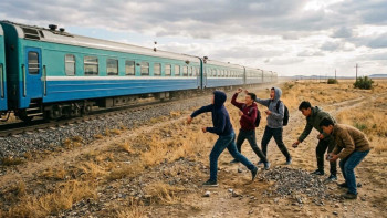 Фотография к новости: Шымкентте пойыз терезесін сындырған бес жасөспірім анықталды