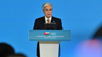 Фотография к новости: Мемлекет басшысы қазақ-оман бизнес форумында бірлескен инвестицияның маңызын атап өтті