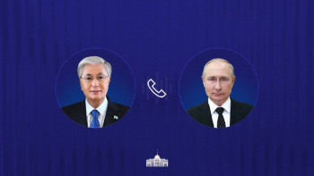 Фотография к новости: Қасым-Жомарт Тоқаев Владимир Путинмен телефон арқылы сөйлесті
