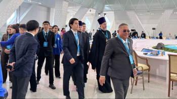 Фотография к новости: Ерлан Қарин: Бірлік пен дінаралық келісім Қазақстан дамуының маңызды бағыты