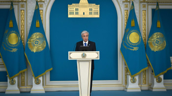 Фотография к новости: Жаңа зауыт құрылысы басталды: Президент іс-шараға телекөпір режимінде қатысты