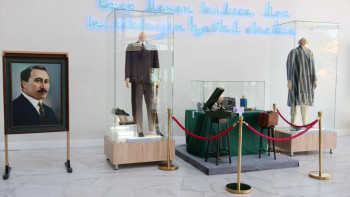 Фотография к новости: Түркістанда Сәкен Сейфуллиннің өмірі мен мұрасына арналған көрме ашылды