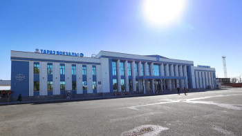 Фотография к новости: Тараз теміржол вокзалы жаңарып, қайта пайдалануға берілді